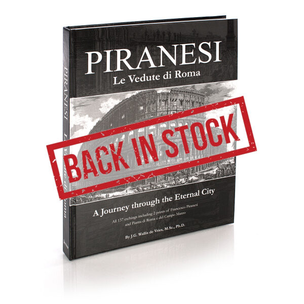 Giavanni Battista Piranesi - Le Vedute di Roma - A journey through the eternal city. Hardcover book Back in Stock