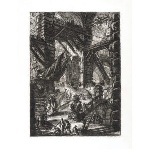 The Staircase with Trophies - Giovanni Piranesi - Carceri d'Invenzione – Museum quality giclee prints