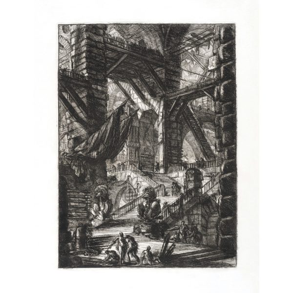 The Staircase with Trophies - Giovanni Piranesi - Carceri d'Invenzione – Museum quality giclee prints