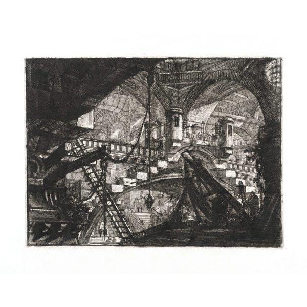 The Arch with Shell. Plate 11. Giovanni Battista Piranesi – Carceri d’Invenzione – Imaginary Prison. Heritage Prints. Museum quality giclee print.