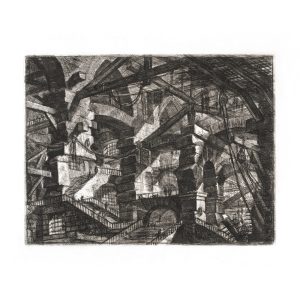 The Gothic Arch. Plate 14. Giovanni Battista Piranesi – Carceri d’Invenzione – Imaginary Prison. Heritage Prints. Museum quality giclee print.