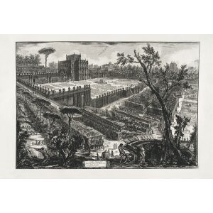 Villa Panfili - Giovanni Battista Piranesi – Le Vedute di Roma – Facsimile Giclee Print