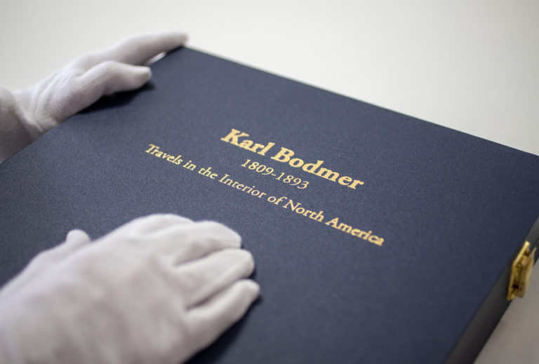 Karl Bodmer Complete Set Giclée Prints in Sollander Box