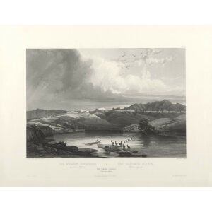 Heritage Prints Bodmer tbl 37 The White Castels on the Upper Missouri