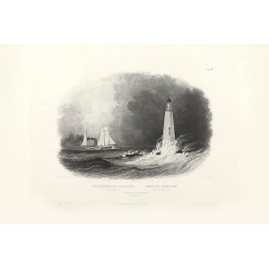 Heritage Prints Bodmer vgt 32 Cleveland Lighthouse