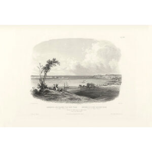 Heritage Prints Bodmer vgt 33 Entry to the Bay of New York