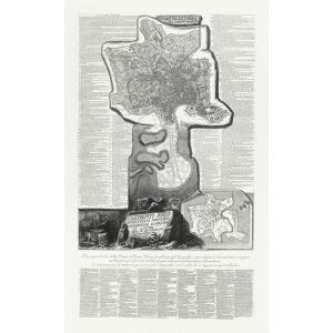 Pianta di Roma. Piranesi. Giclee Print Heritage Prints
