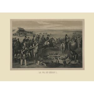 Le Vol du Heron 1. Traité de Fauconnerie, Hermann Schlegel. Giclee Print
