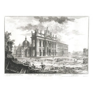 Piranesi Vedute 1-11 Veduta della Basilica di S. Giovanni in Laterano