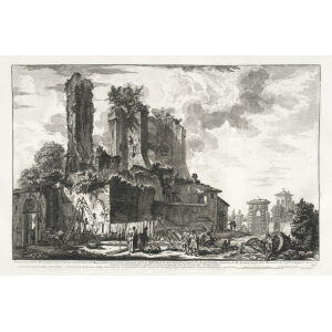 Piranesi Vedute 1-48 Veduta dell' avanzo del Castello dell' Acqua Giulia