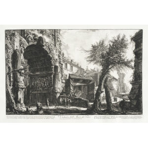 Piranesi Vedute 2-22 Veduta dell' Arco di Tito (1)