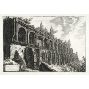 Piranesi Vedute 2-52 Avanzi della Villa di Mecenate a Tivoli