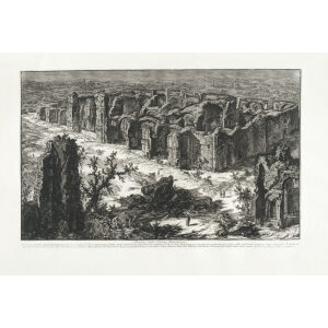 Rovine delle Terme Antoniniane - Giovanni Battista Piranesi – Le Vedute di Roma – Facsimile Giclee Print
