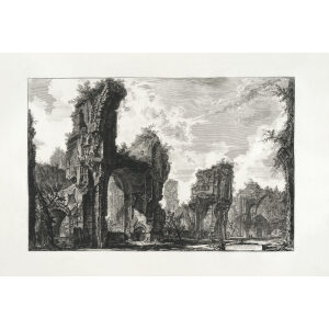 Rovine del Sisto - Giovanni Battista Piranesi – Le Vedute di Roma – Facsimile Giclee Print