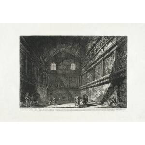 Veduta interna dell'antico Tempio di Bacco - Giovanni Battista Piranesi – Le Vedute di Roma – Facsimile Giclee Print