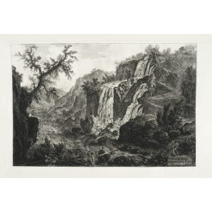 Veduta delle Cascatelle a Tivoli - Giovanni Battista Piranesi – Le Vedute di Roma – Facsimile Giclee Print