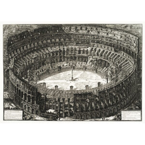 Piranesi Vedute 2-30 Veduta dell' Anfiteatro Flavio, detto il Colosseo (2)