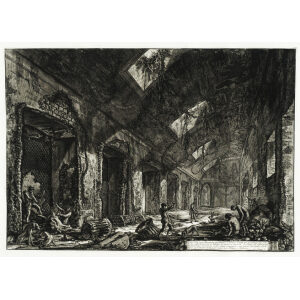 Veduta di un Eliocamino - Giovanni Battista Piranesi – Le Vedute di Roma – Facsimile Giclee Print